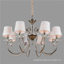 Crystal Pendant Lamp with Fabric Shade (SL2046-8)